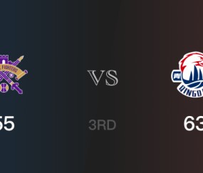 三节结束，青岛以63-55领先北控，张扬13分7篮板3助攻